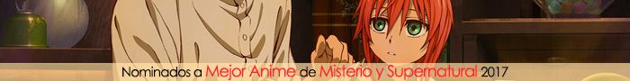 Nominados a Mejor Anime de Misterio y Supernatural 2017 Nominados a Mejor Anime de Misterio y Supernatural 2017