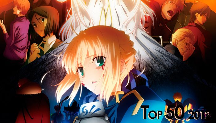 TOP 50 Los mejores Animes del 2012 segun Supremo no Fansub