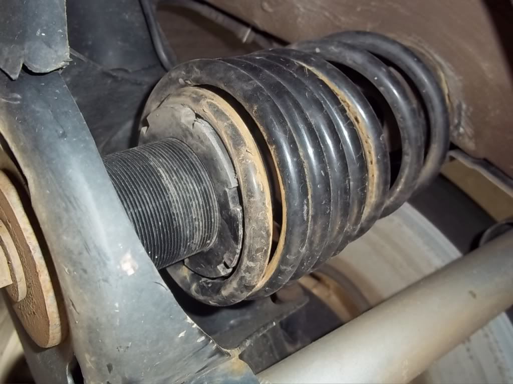 Two new tires, 3,000 miles, and one bent spring... / VW Vortex