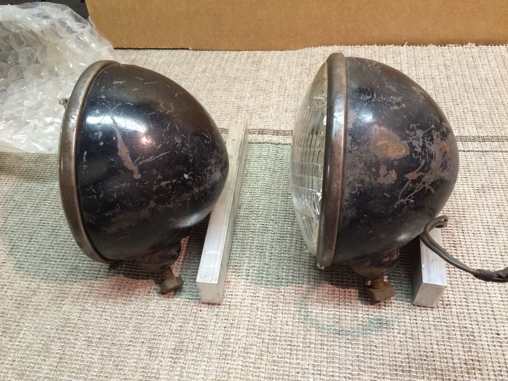 Original King Bee headlights The H.A.M.B.