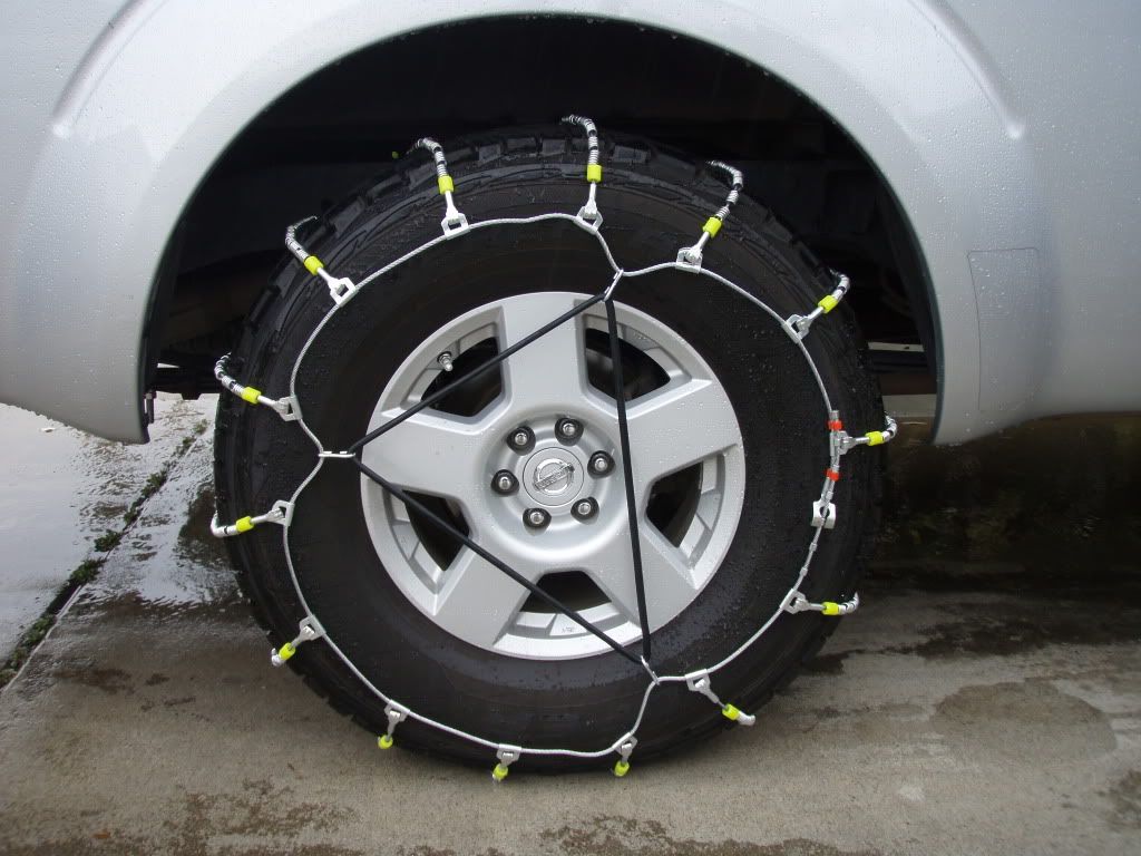 Nissan frontier snow chains #3