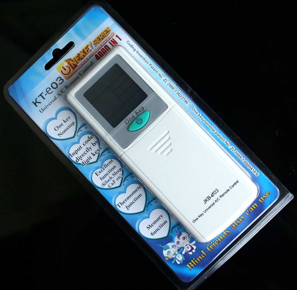 Key Universal A/C Air Conditioner AC Remote Control One Key Series KTe03
