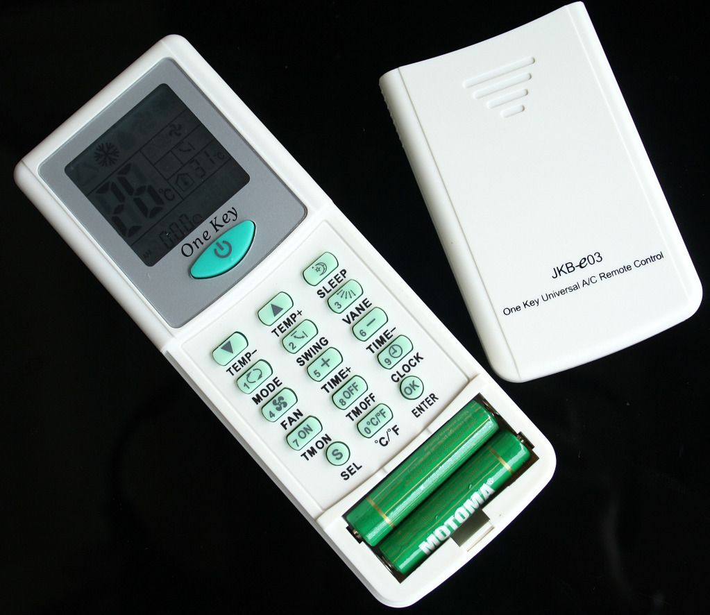 Key Universal A/C Air Conditioner AC Remote Control One Key Series KTe03