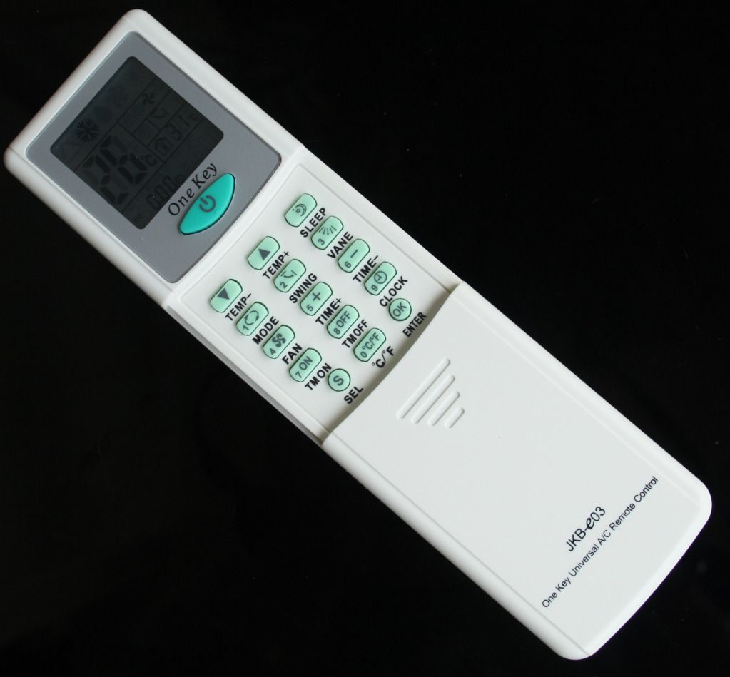 Key Universal A/C Air Conditioner AC Remote Control One Key Series KTe03