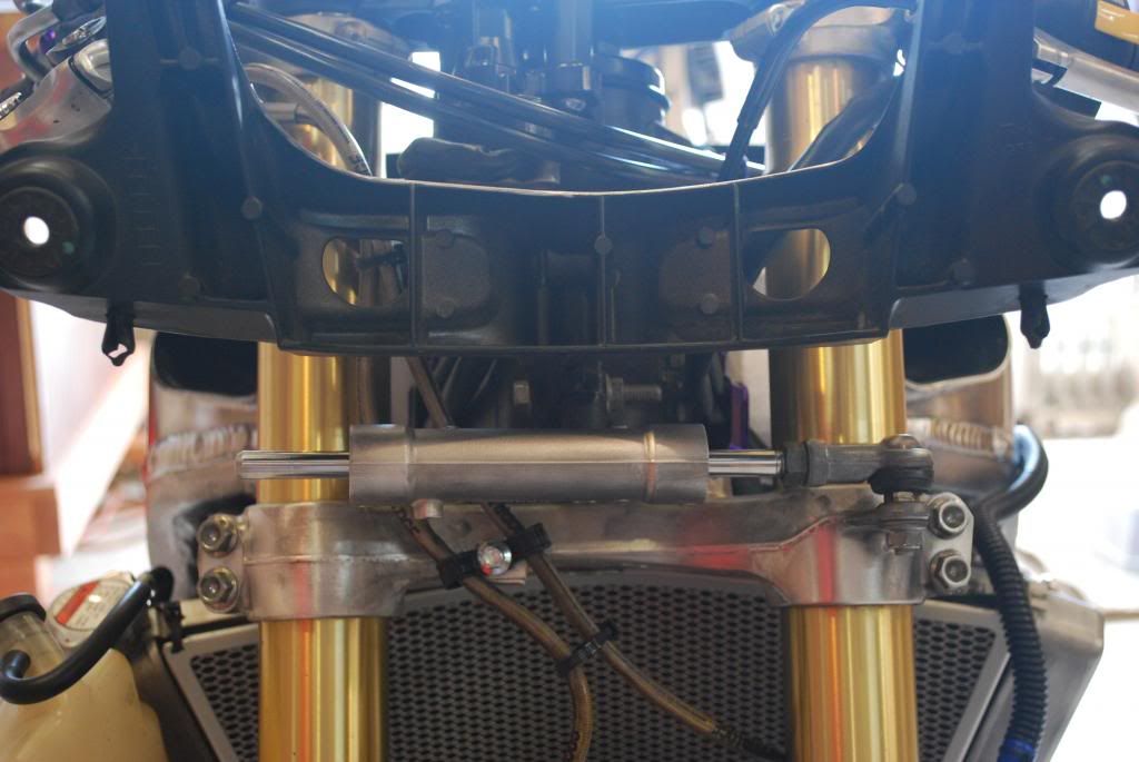 10W40 Oil in Steering Damper? Suzuki GSXR Forum