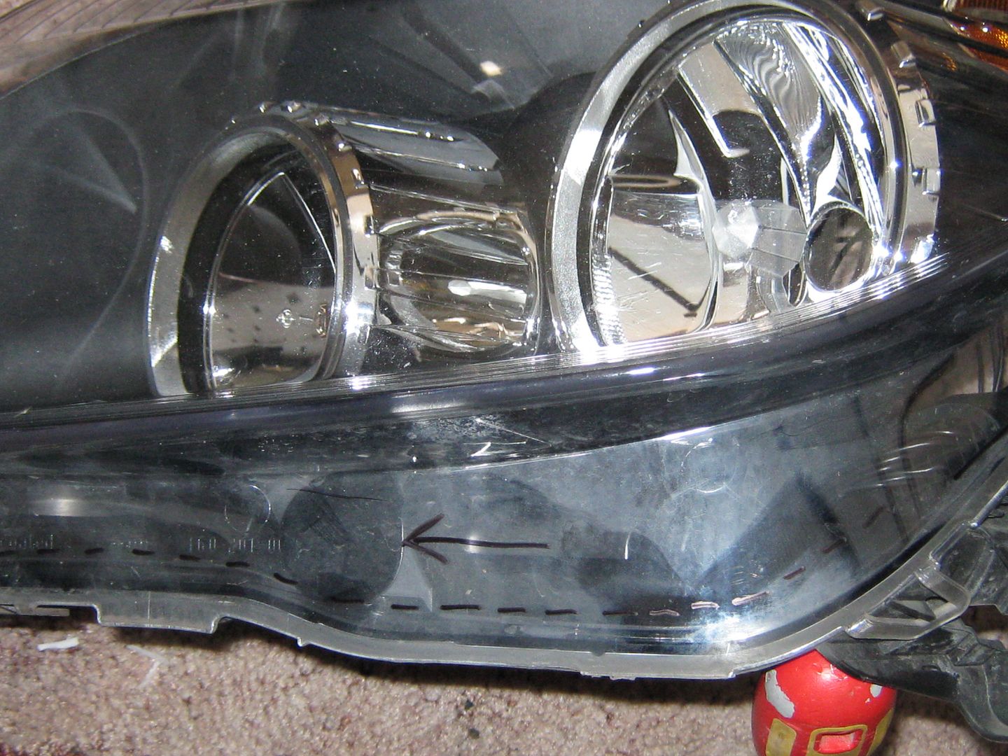 How to split, paint and reseal your H's headlights Astra Owners Network