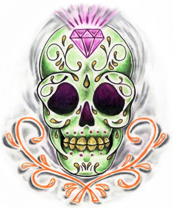 Sugar Skull Tattoos Imagenes Calaveras Mexicanas 1 Taringa