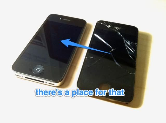 cracked screen gif
