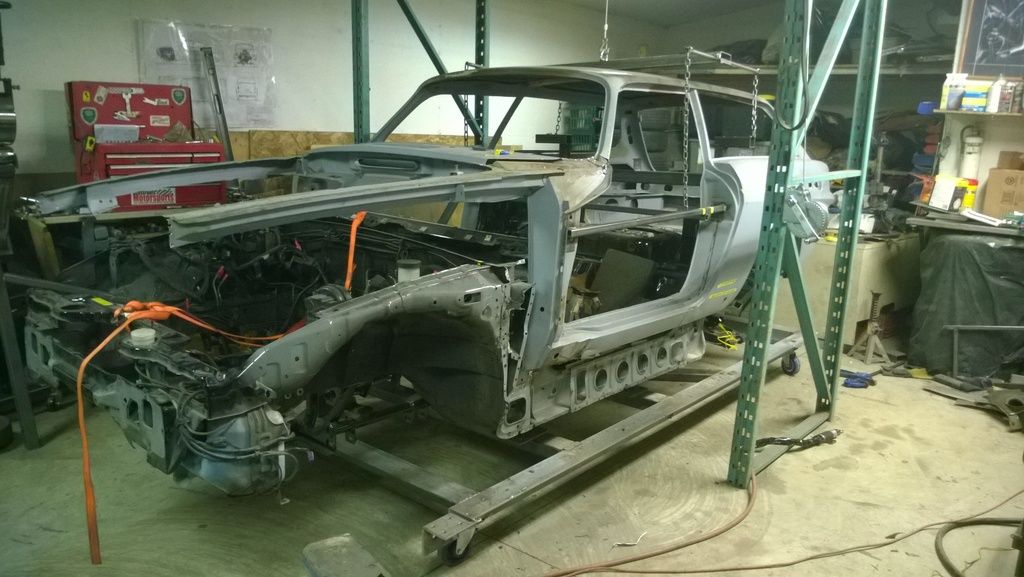Shell going down over MX5 chassis