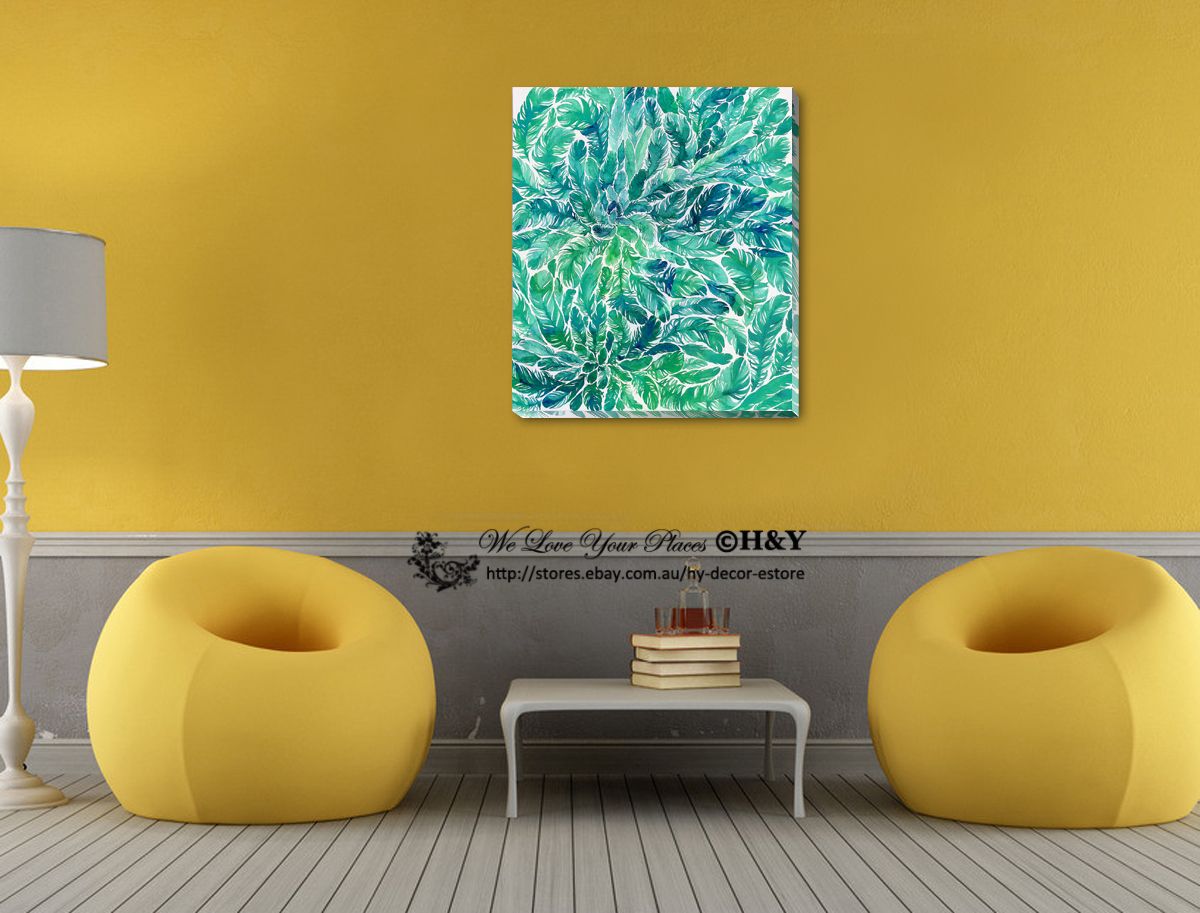 50x60x3cm Abstract Canvas Prints Wall ART Wall Decor Framed Artwork Paintings AU eBay