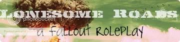 Lonesome Roads (A fallout new vegas roleplay guild) banner